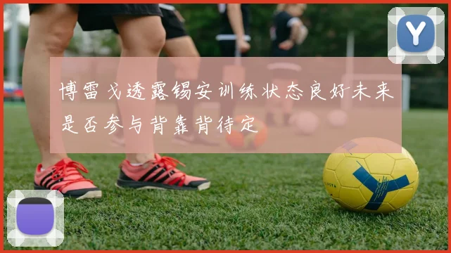 博雷戈透露锡安训练状态良好未来是否参与背靠背待定
